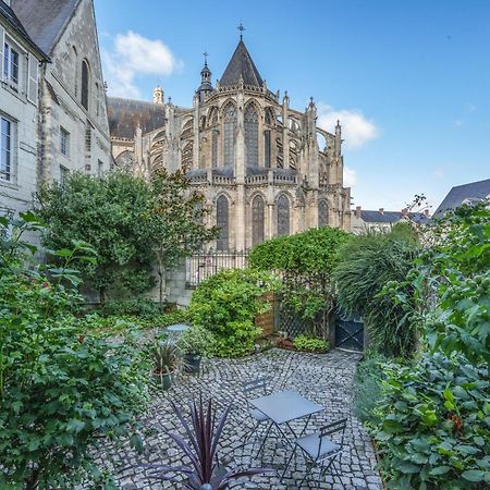 Appartement Raffine Vue Cathedrale, Jardin, Wifi Tours Eksteriør bilde
