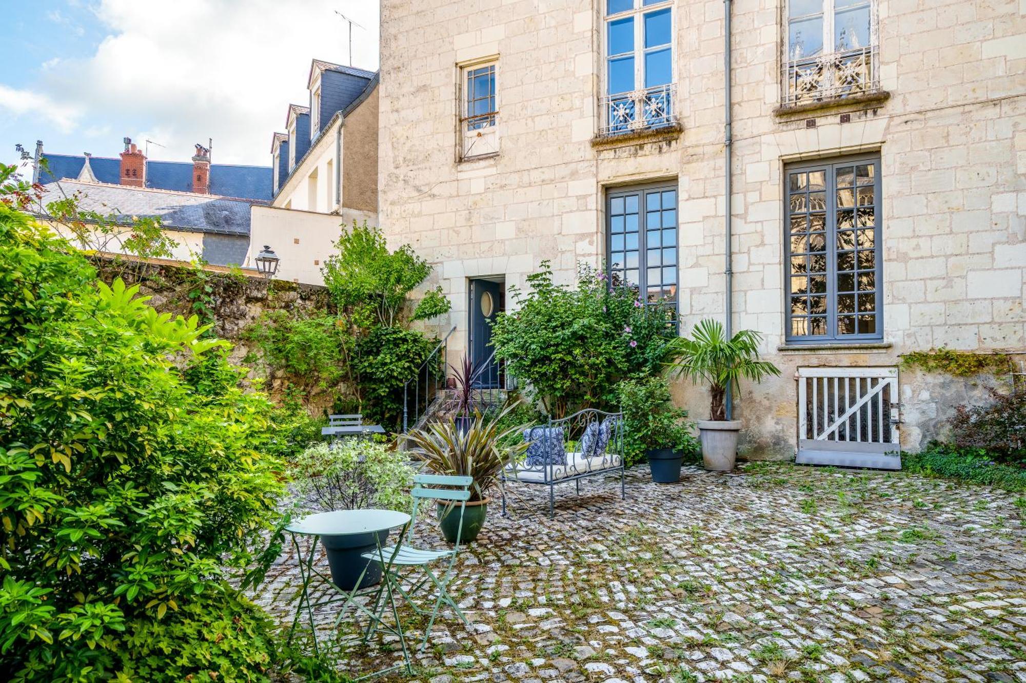 Appartement Raffine Vue Cathedrale, Jardin, Wifi Tours Eksteriør bilde