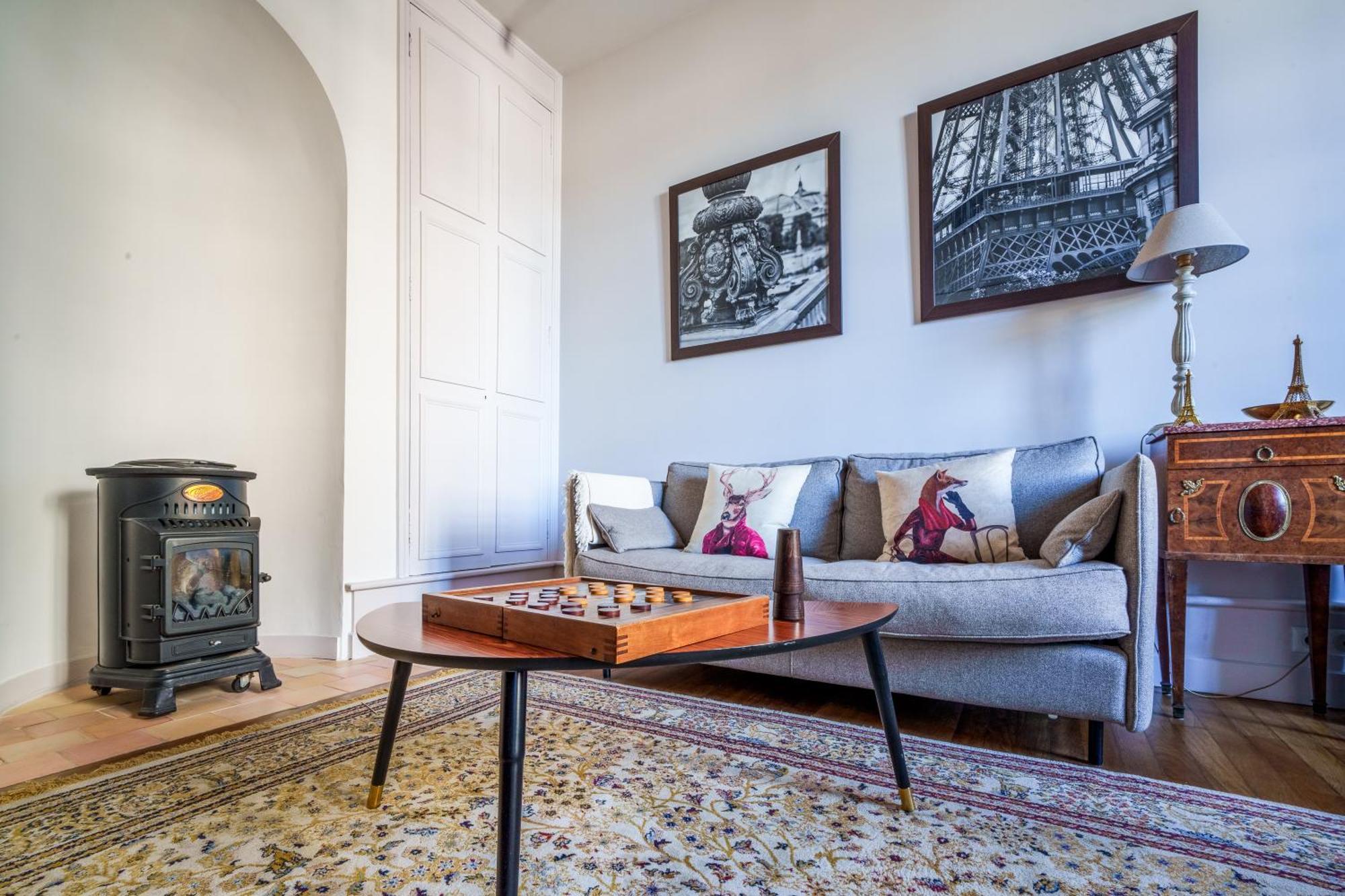 Appartement Raffine Vue Cathedrale, Jardin, Wifi Tours Eksteriør bilde